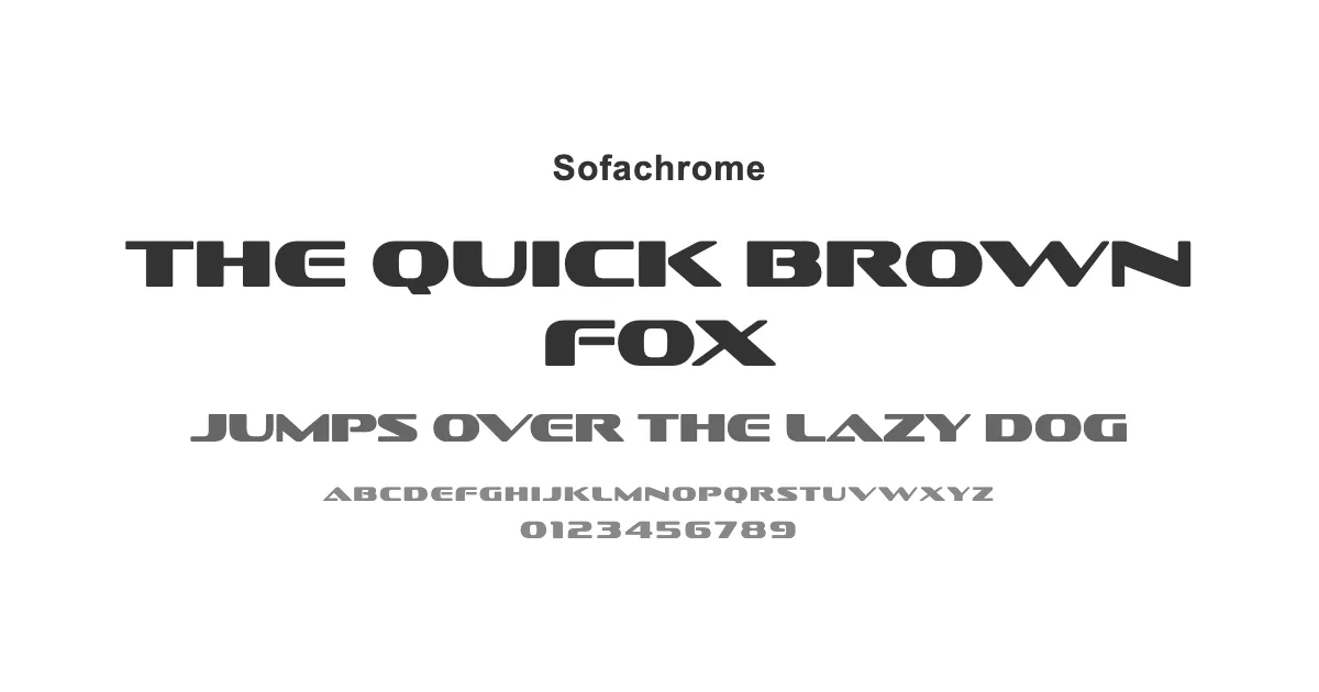 Sofachromeのサムネイル画像