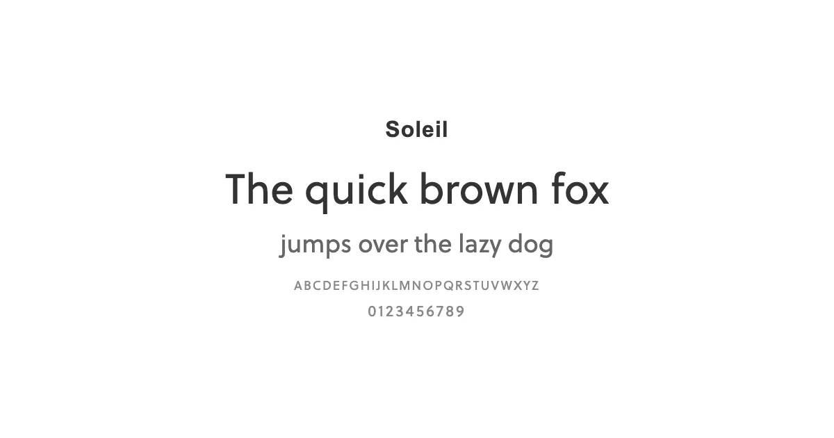Soleilのサムネイル画像