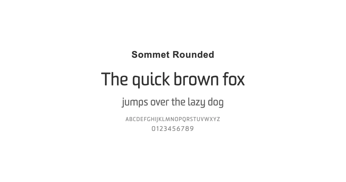 Sommet Roundedのサムネイル画像