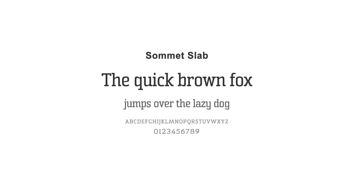 Sommet Slabのサムネイル画像