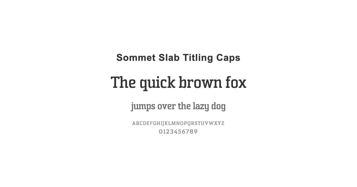 Sommet Slab Titling Capsのサムネイル画像