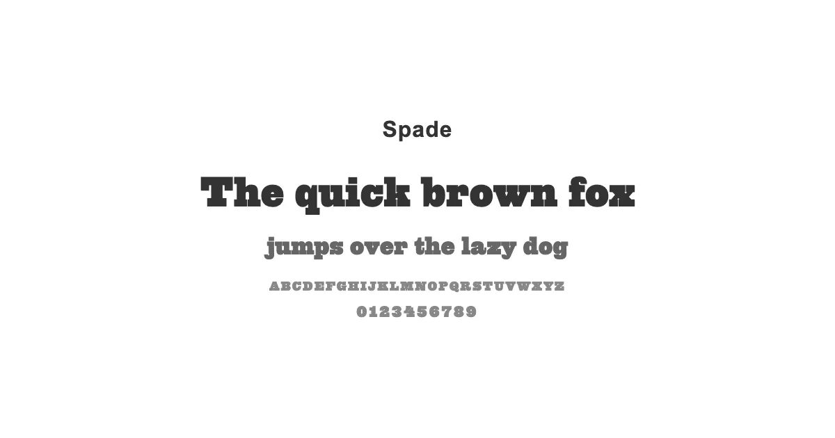 Spadeのサムネイル画像