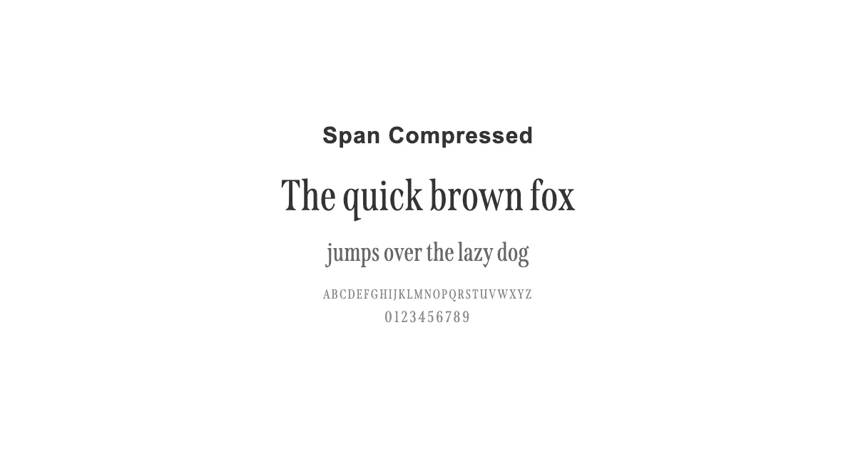 Span Compressedのサムネイル画像