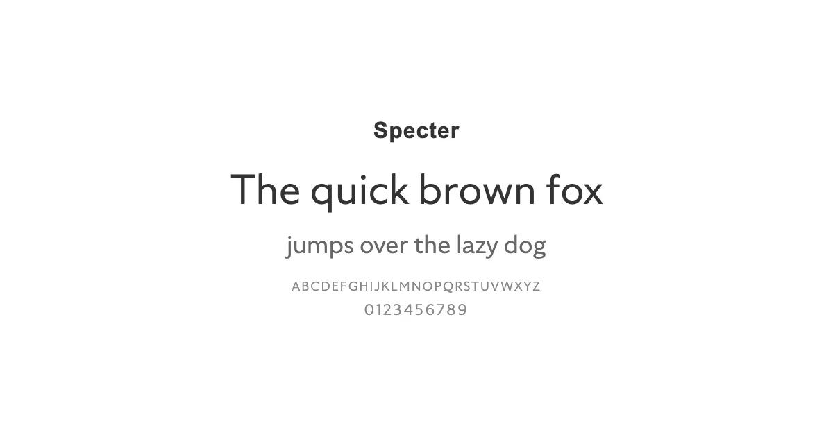 Specterのサムネイル画像