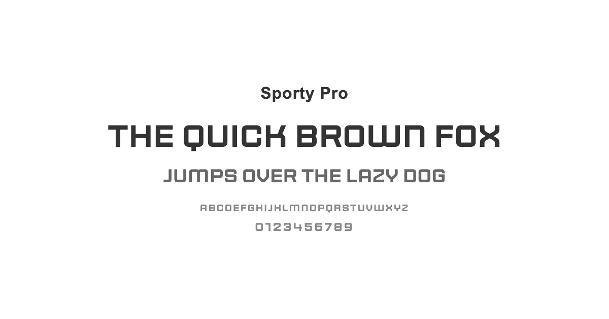 Sporty Proのサムネイル画像
