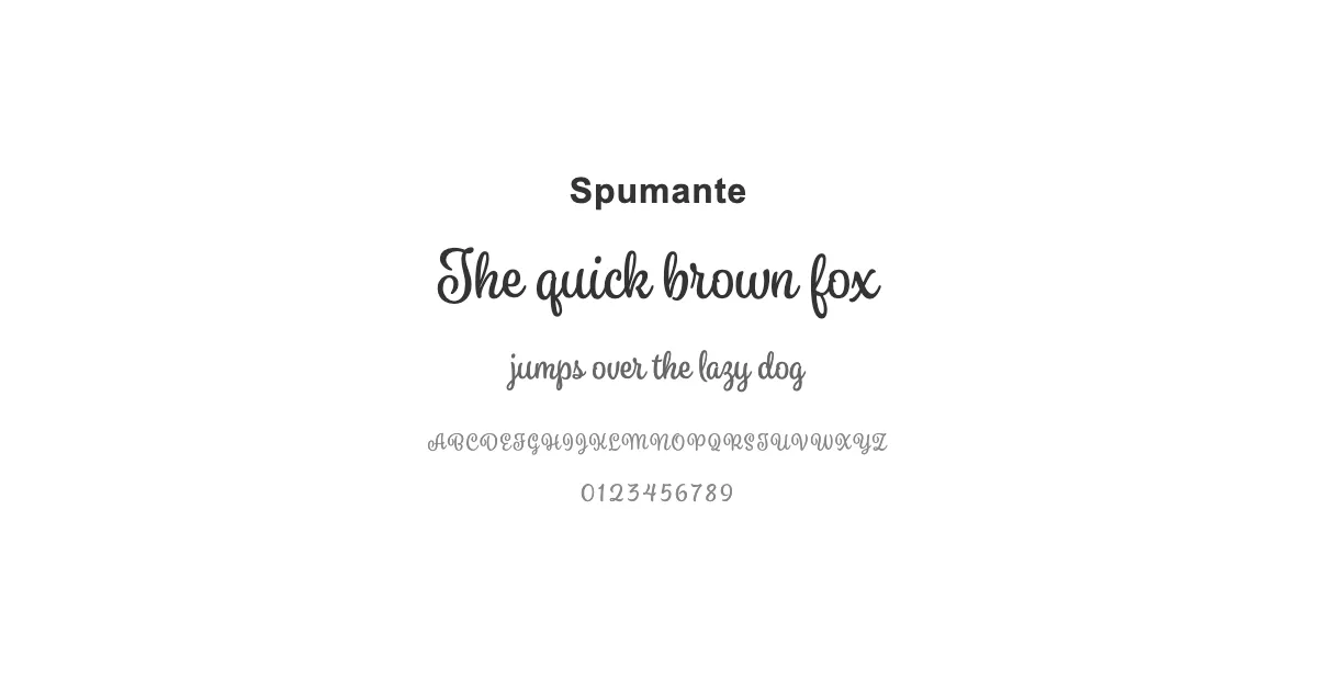 Spumanteのサムネイル画像