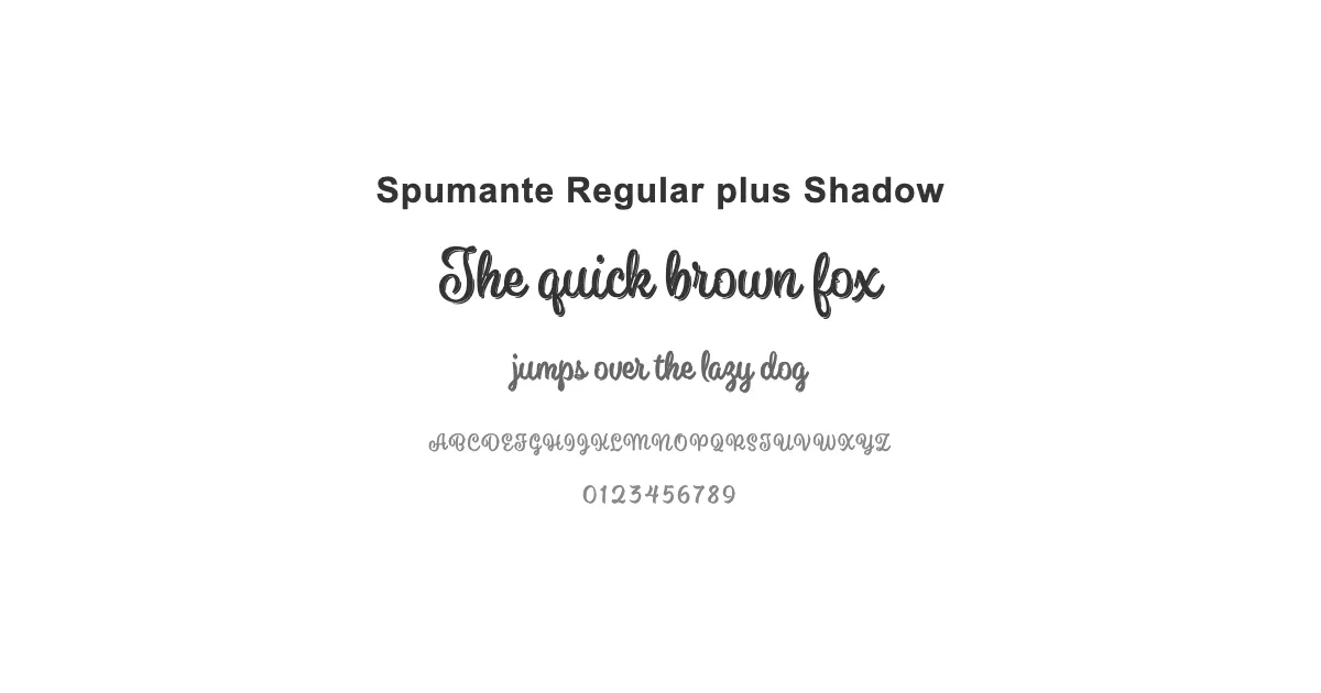 Spumante Regular plus Shadowのサムネイル画像