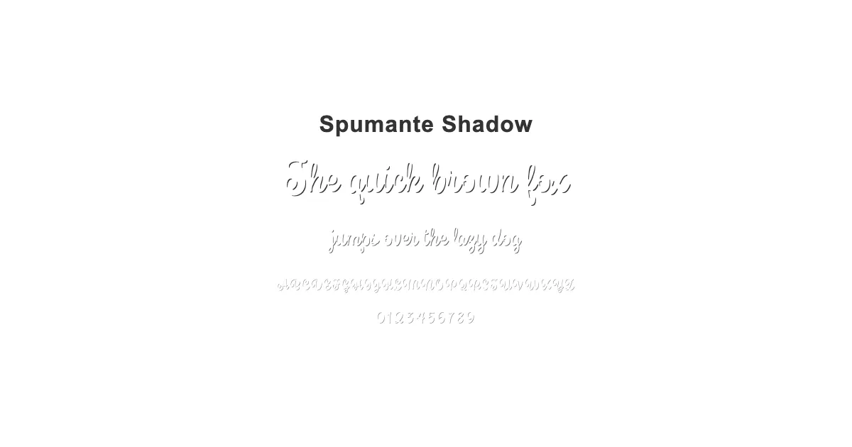 Spumante Shadowのサムネイル画像