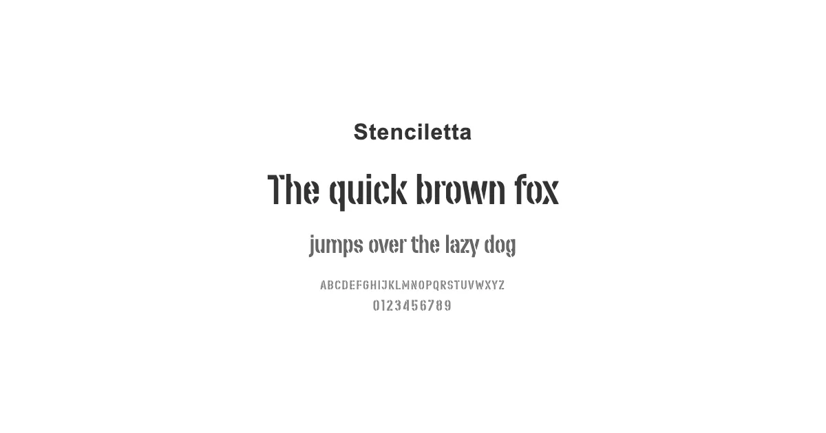 Stencilettaのサムネイル画像