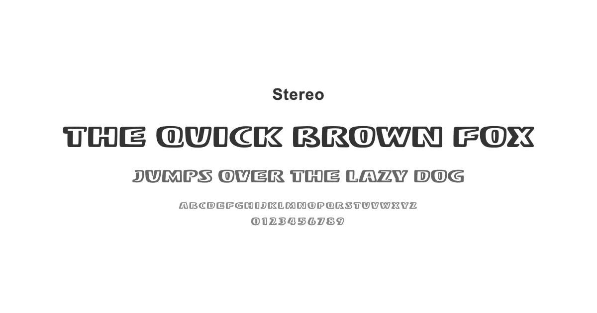 Stereoのサムネイル画像
