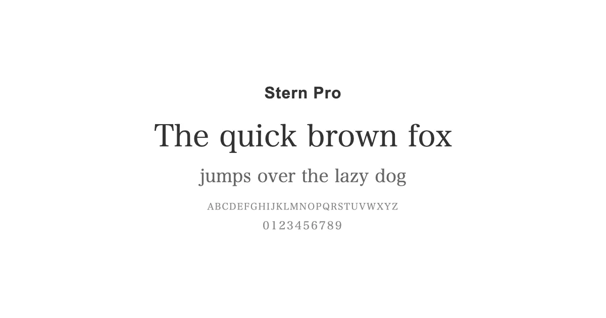 Stern Proのサムネイル画像