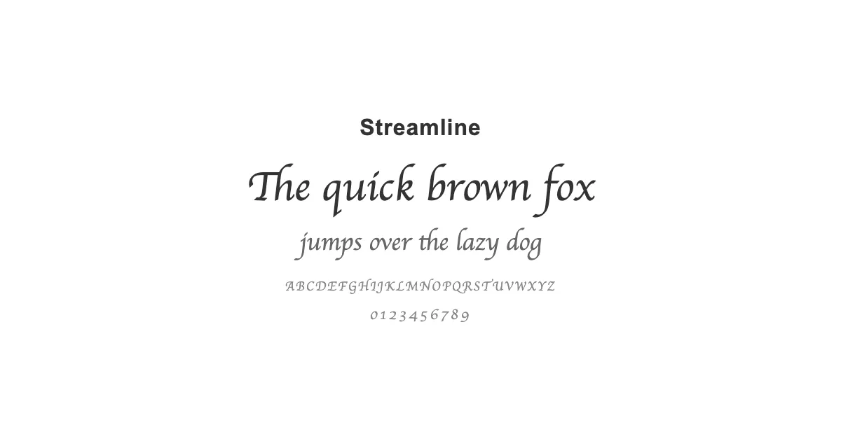 Streamlineのサムネイル画像
