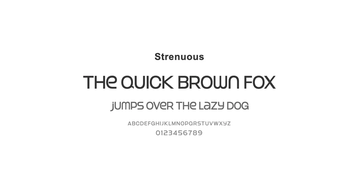 Strenuousのサムネイル画像