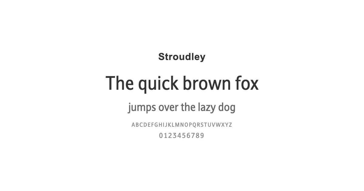 Stroudleyのサムネイル画像