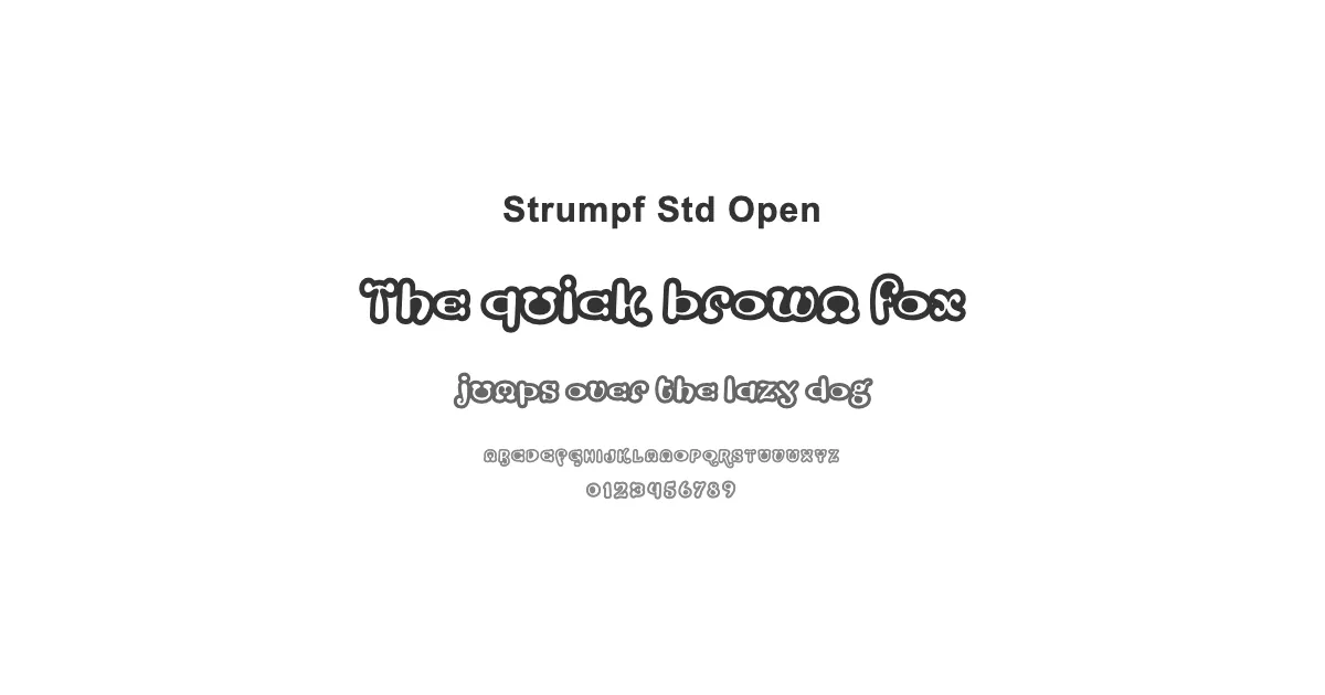 Strumpf Std Openのサムネイル画像