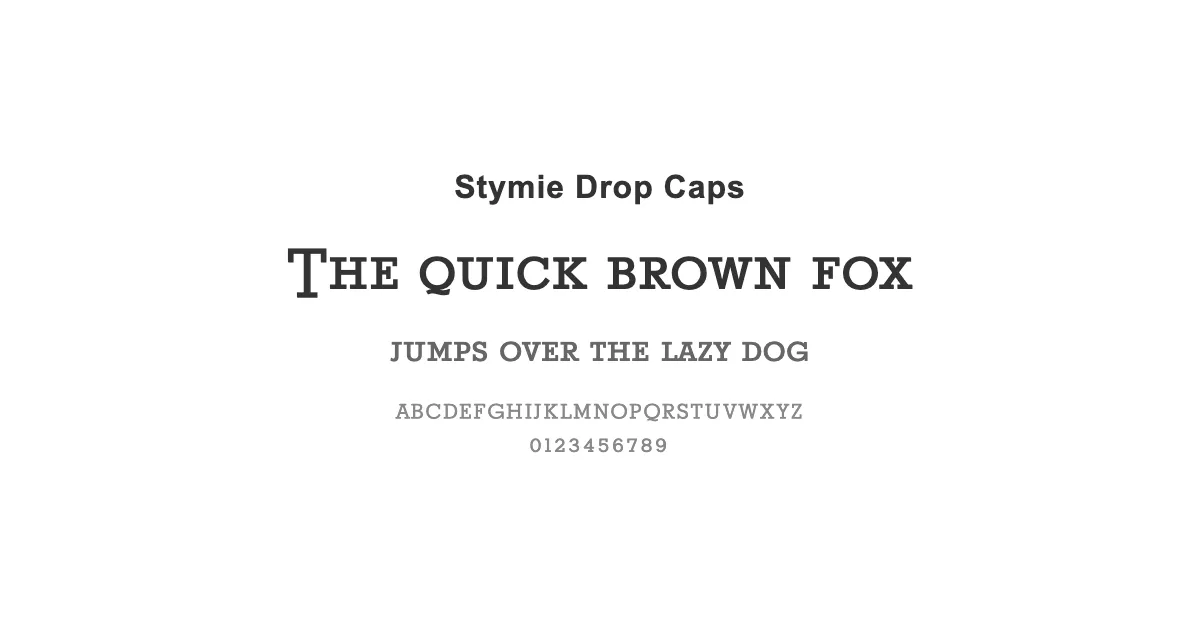 Stymie Drop Capsのサムネイル画像