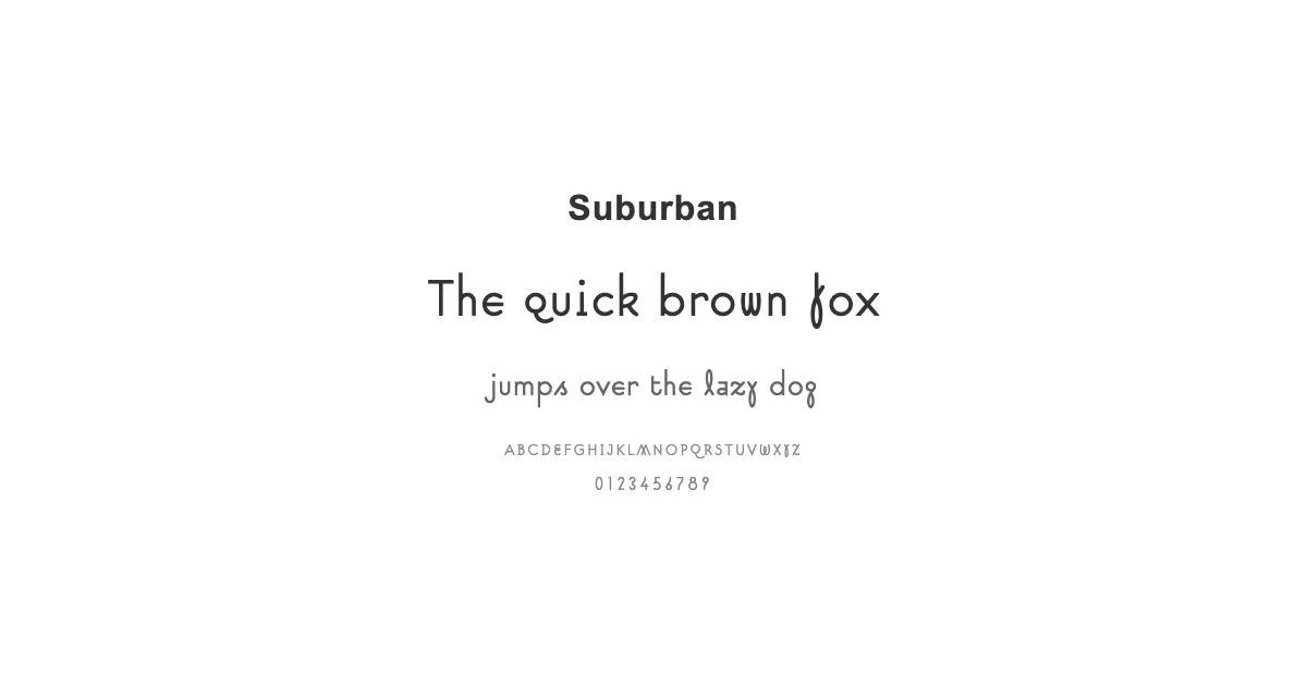Suburban のサムネイル画像