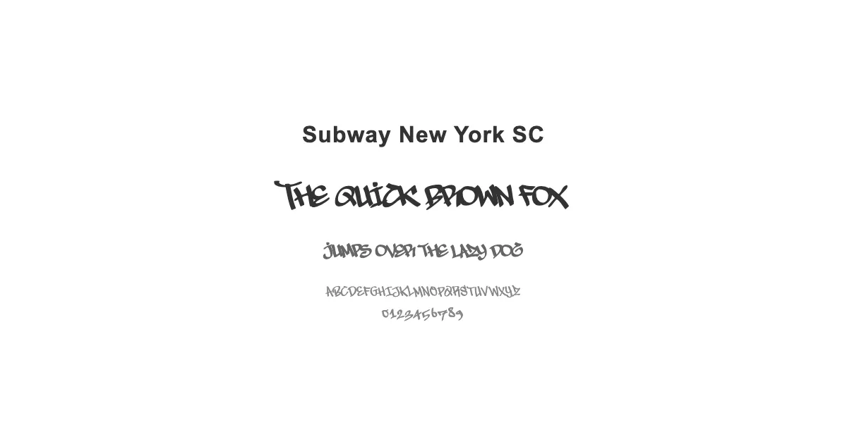 Subway New York SCのサムネイル画像