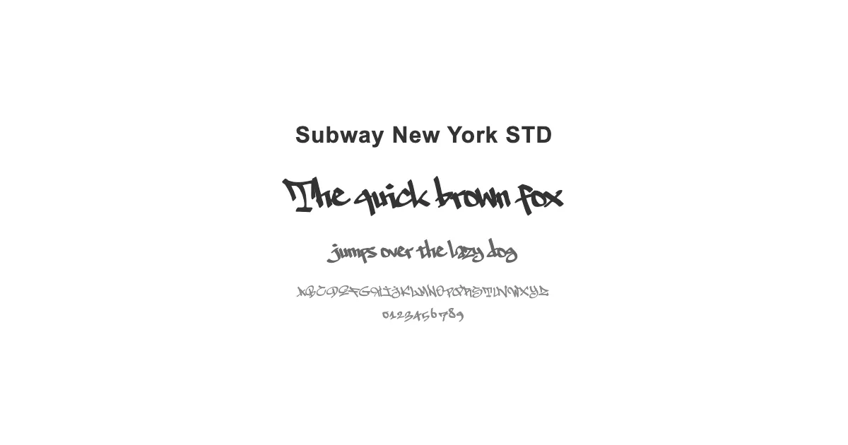 Subway New York STDのサムネイル画像