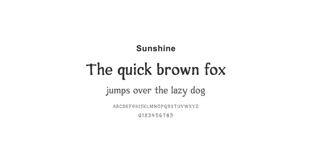 Sunshineのサムネイル画像