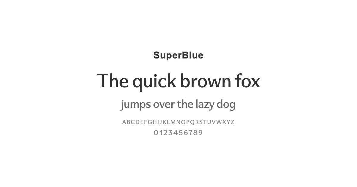 SuperBlueのサムネイル画像