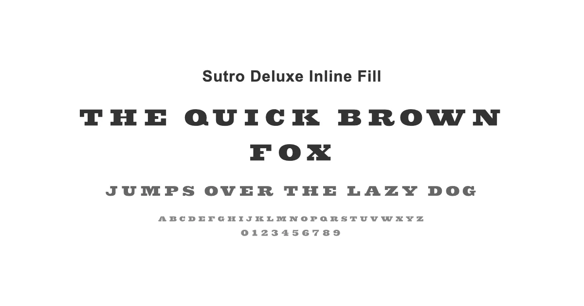 Sutro Deluxe Inline Fillのサムネイル画像