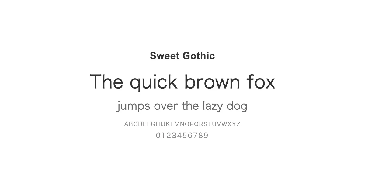 Sweet Gothicのサムネイル画像
