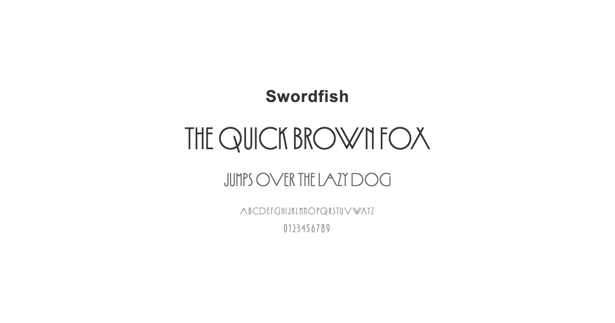 Swordfishのサムネイル画像