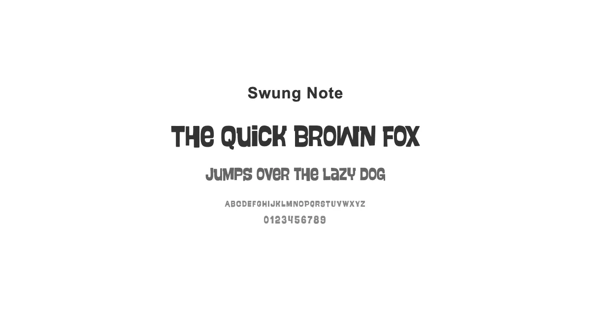 Swung Noteのサムネイル画像