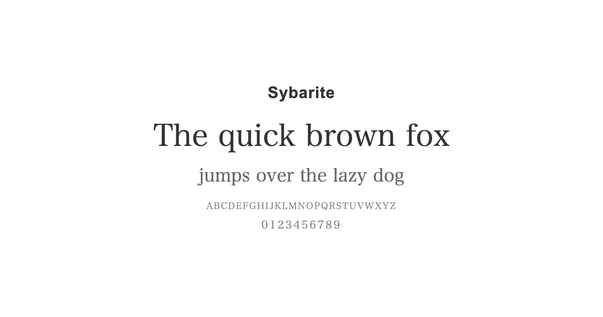 Sybariteのサムネイル画像