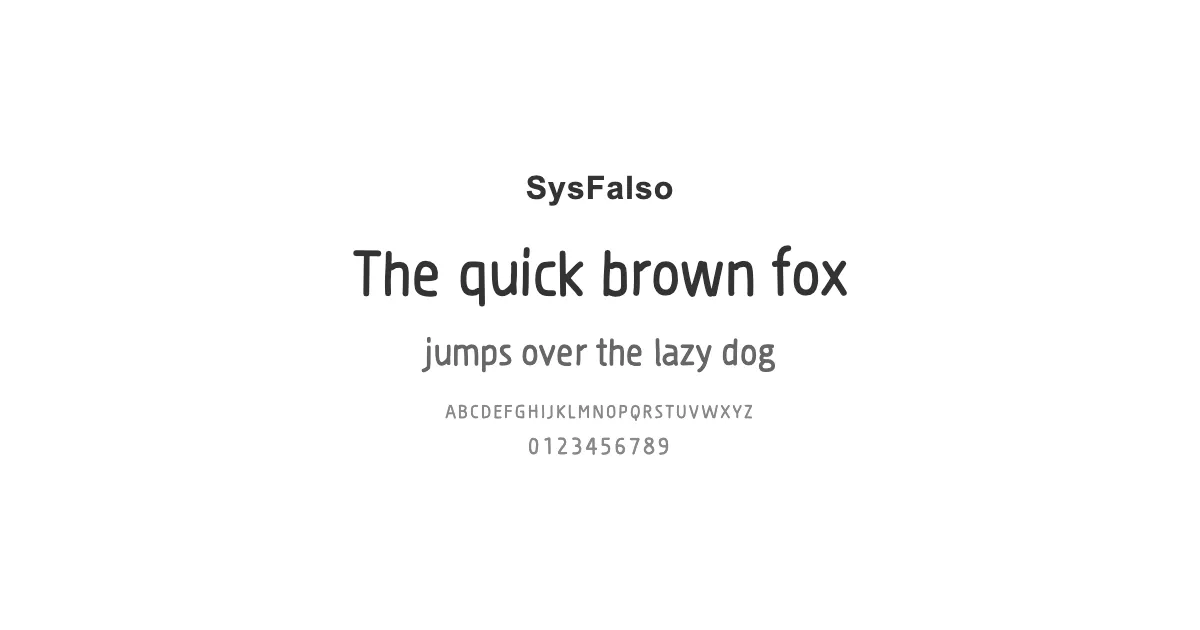 SysFalsoのサムネイル画像