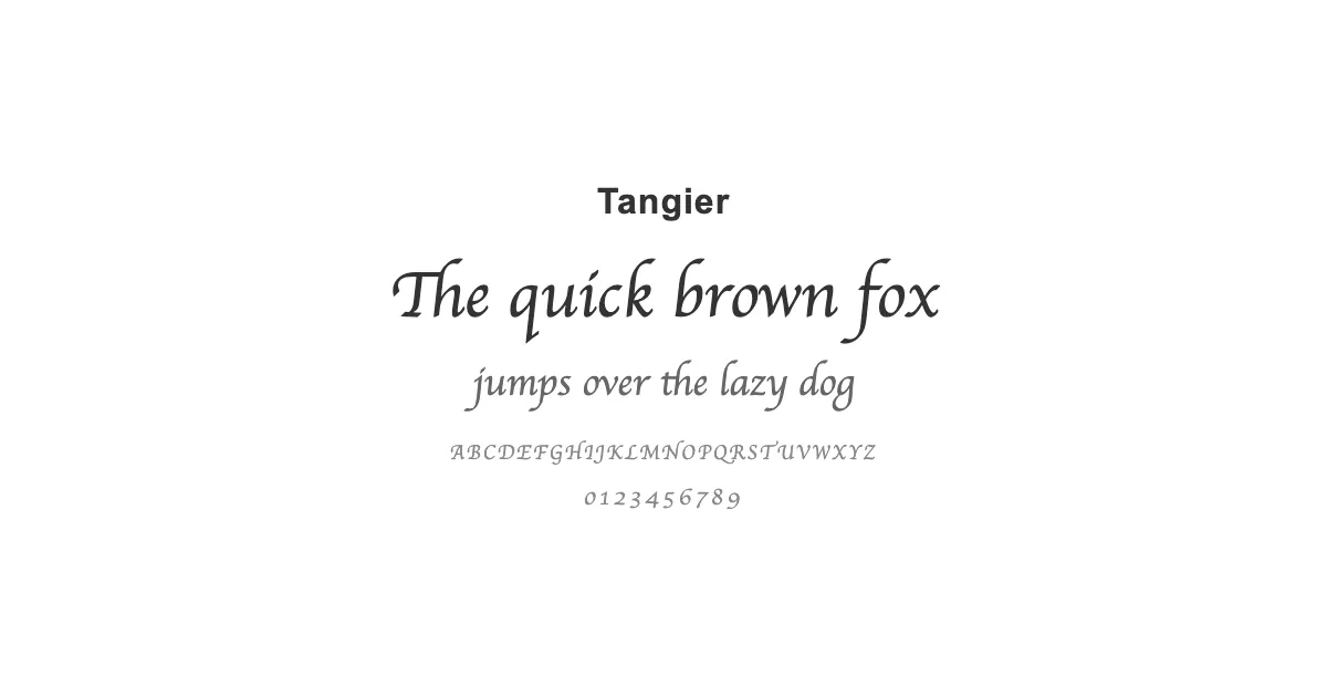 Tangierのサムネイル画像