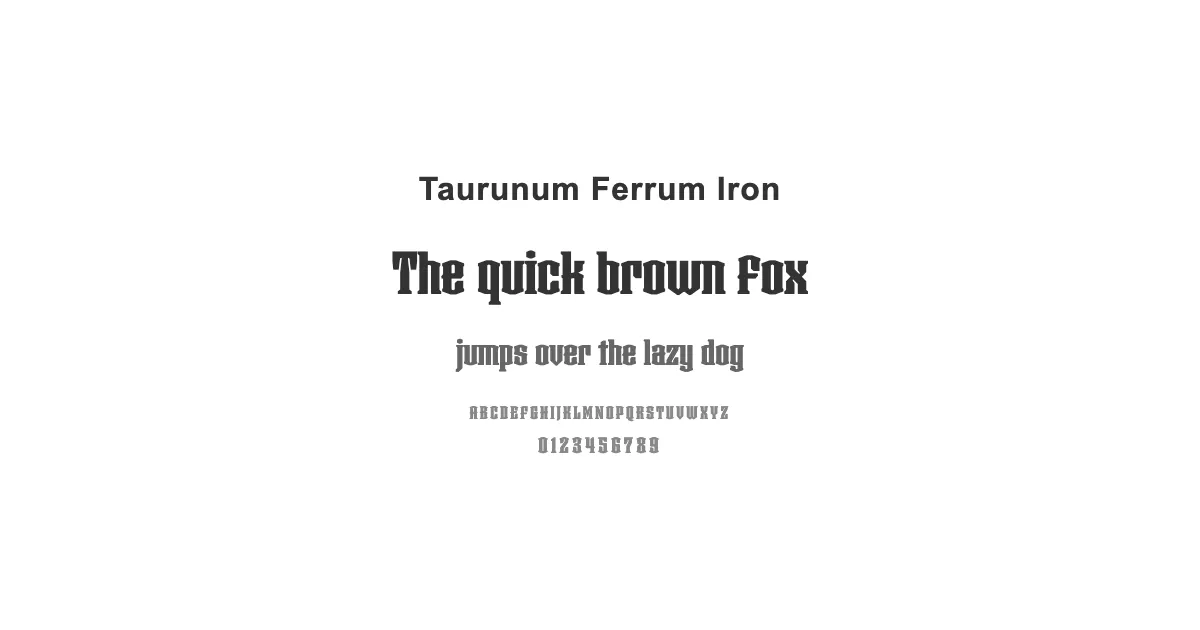 Taurunum Ferrum Ironのサムネイル画像
