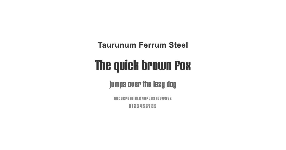 Taurunum Ferrum Steelのサムネイル画像