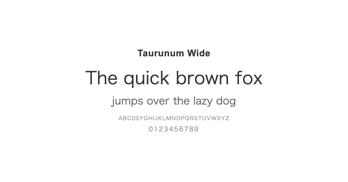 Taurunum Wideのサムネイル画像