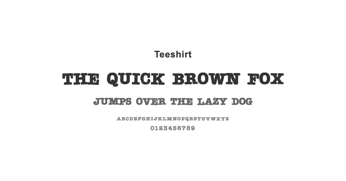 Teeshirtのサムネイル画像
