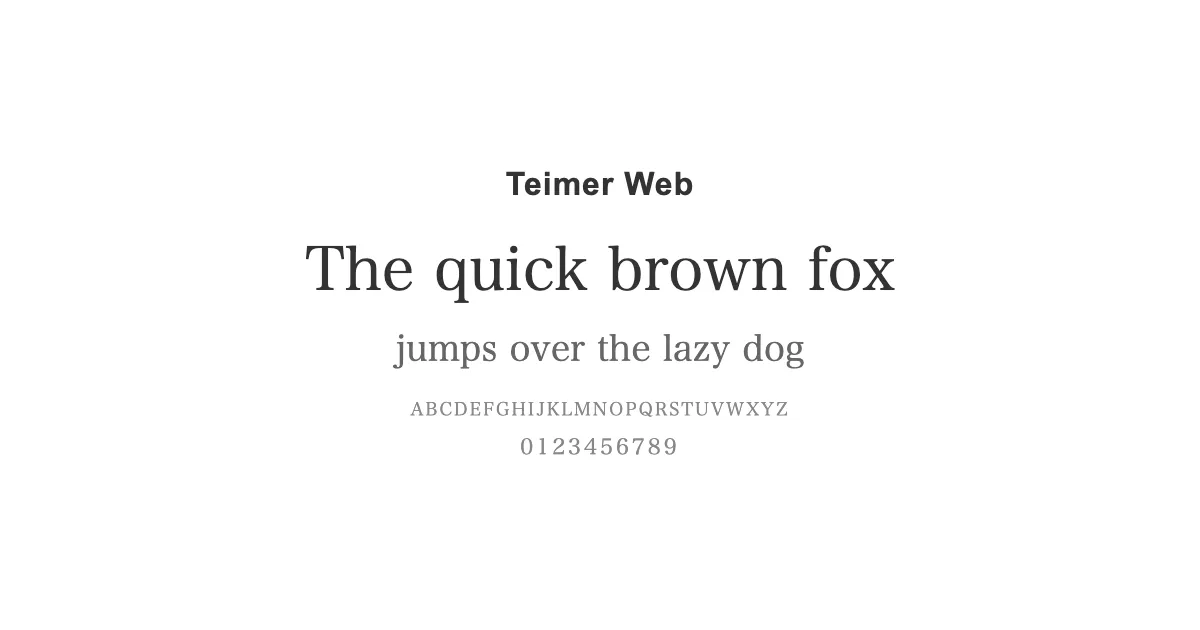 Teimer Webのサムネイル画像