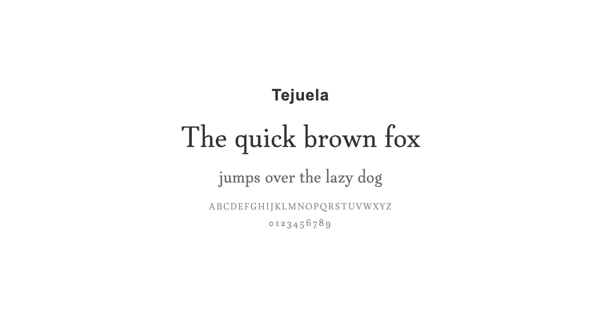 Tejuelaのサムネイル画像