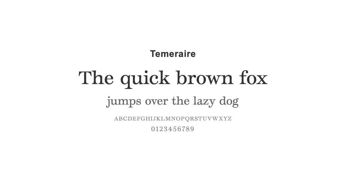 Temeraireのサムネイル画像