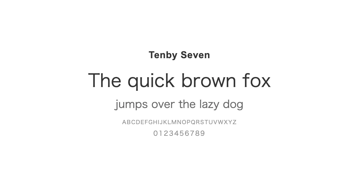 Tenby Sevenのサムネイル画像
