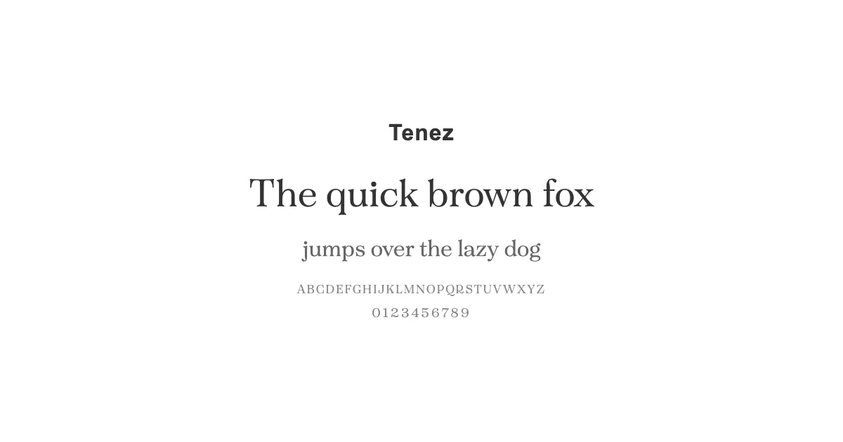 Tenezのサムネイル画像