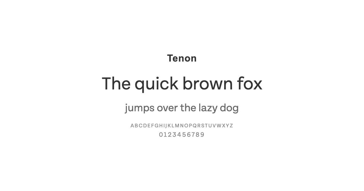 Tenonのサムネイル画像