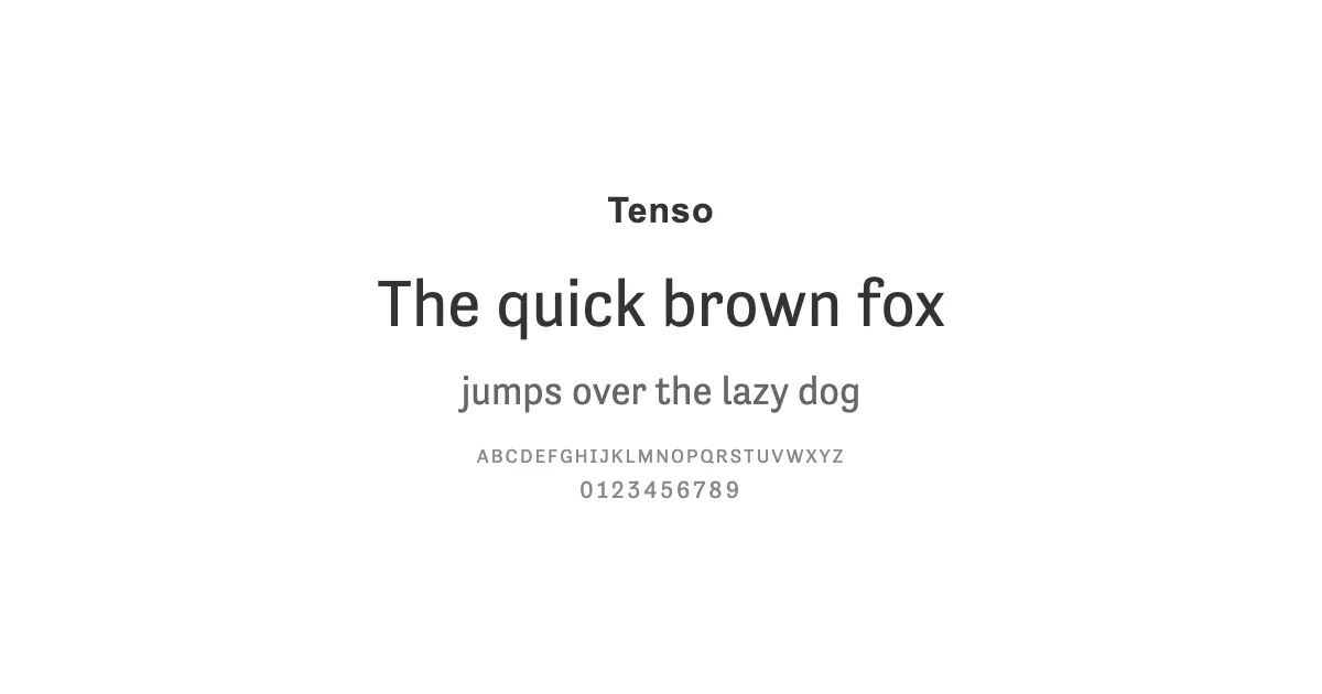 Tensoのサムネイル画像
