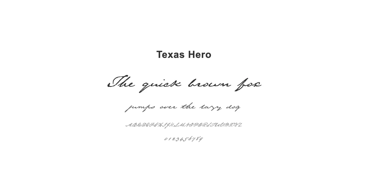 Texas Heroのサムネイル画像