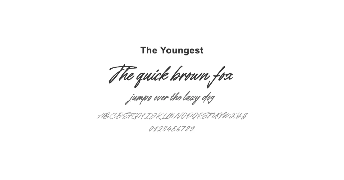 The Youngestのサムネイル画像