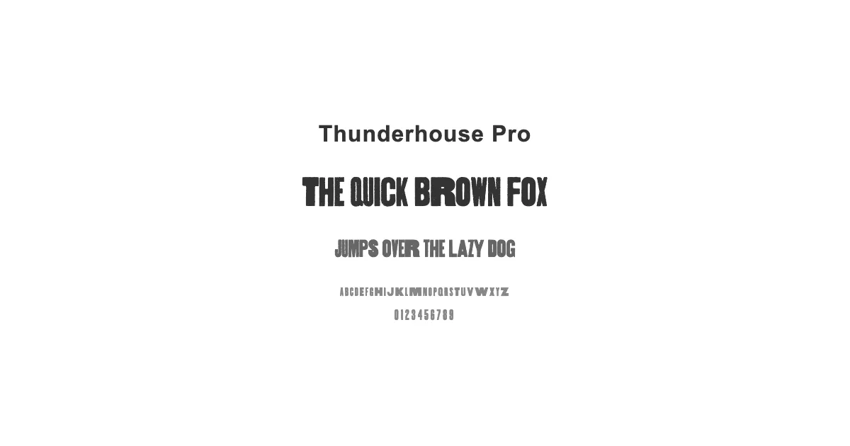 Thunderhouse Proのサムネイル画像