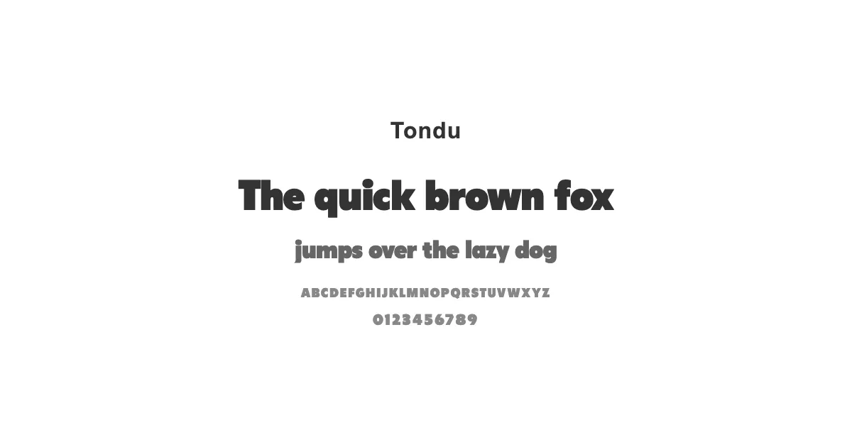Tonduのサムネイル画像