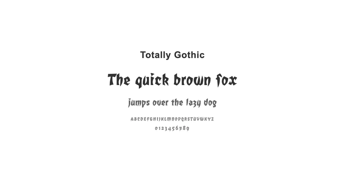 Totally Gothicのサムネイル画像