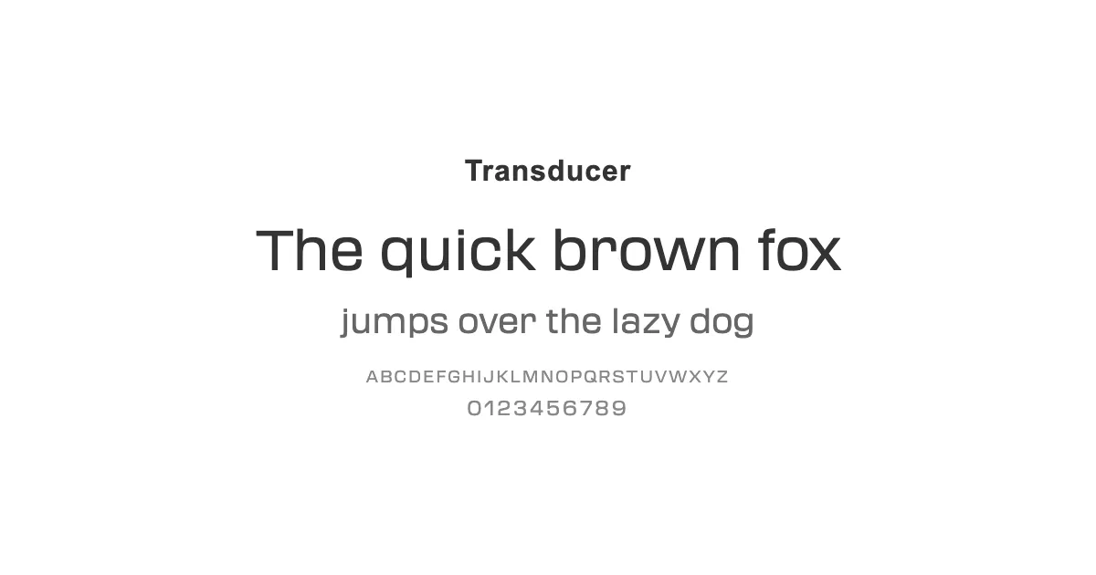 Transducerのサムネイル画像