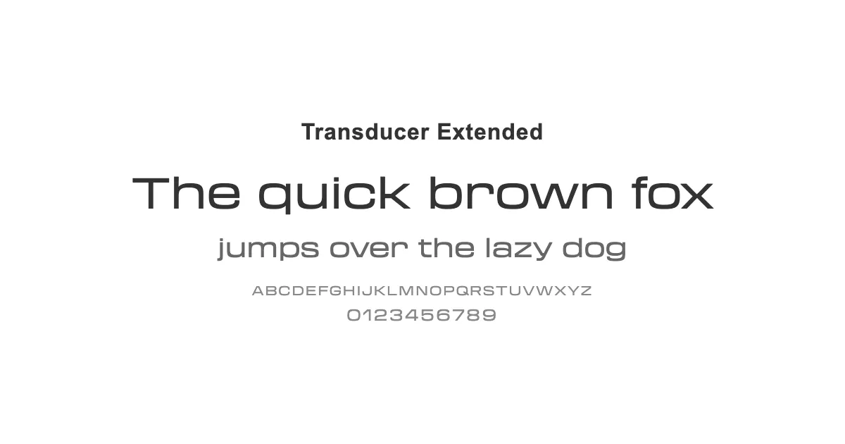 Transducer Extendedのサムネイル画像